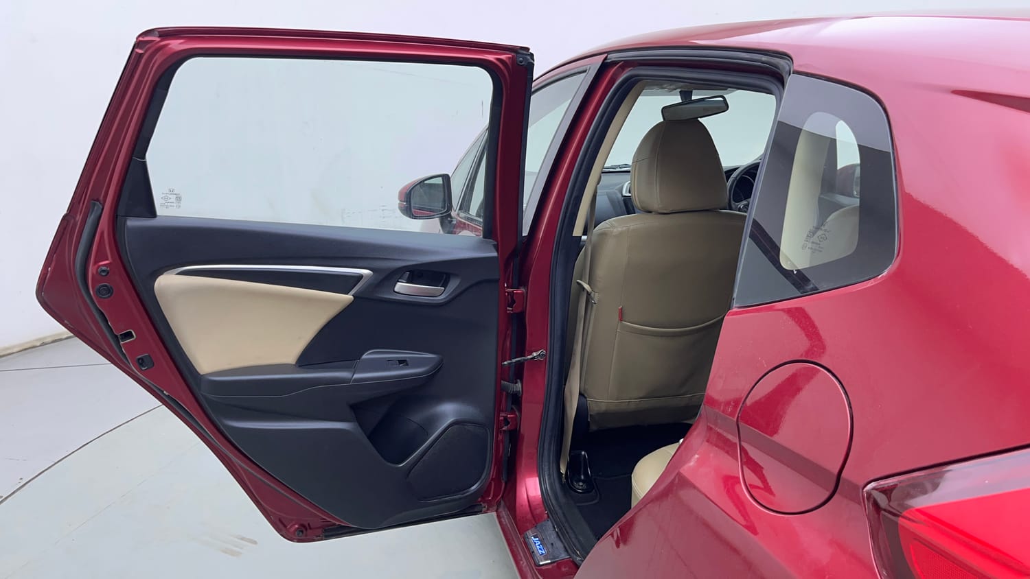 Used 2021 Honda Jazz VX CVT Petrol Automatic interior LEFT REAR DOOR OPEN VIEW
