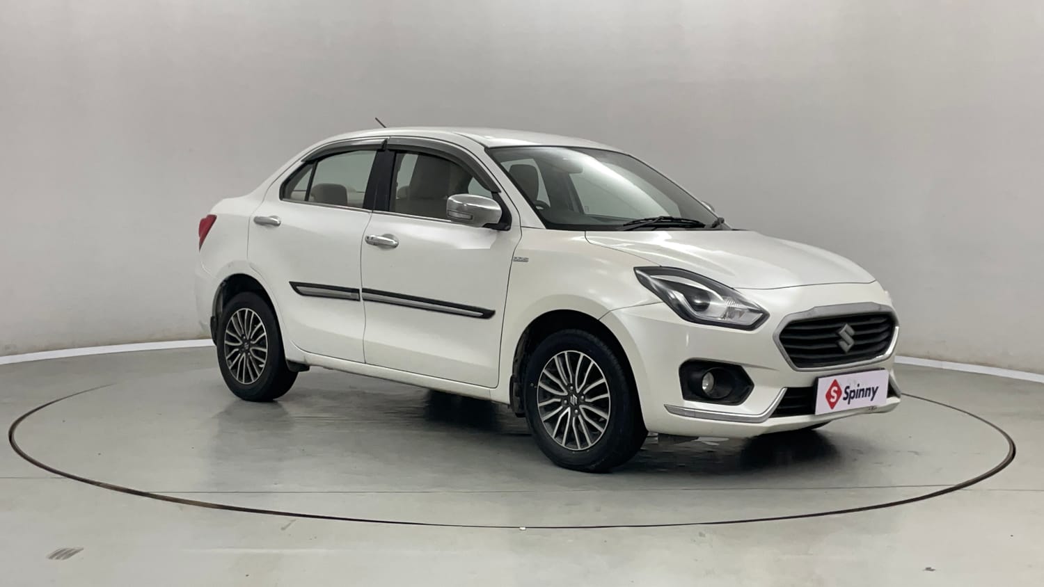 Used 2017 Maruti Suzuki Dzire ZDi Plus AMT Diesel Automatic exterior RIGHT FRONT CORNER VIEW