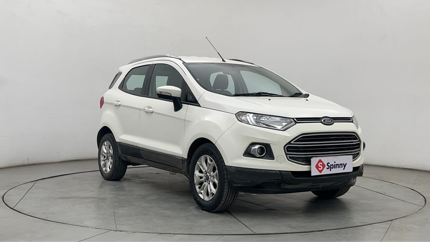 Used 2016 Ford EcoSport Titanium 1.5L Ti-VCT AT Petrol Automatic exterior RIGHT FRONT CORNER VIEW