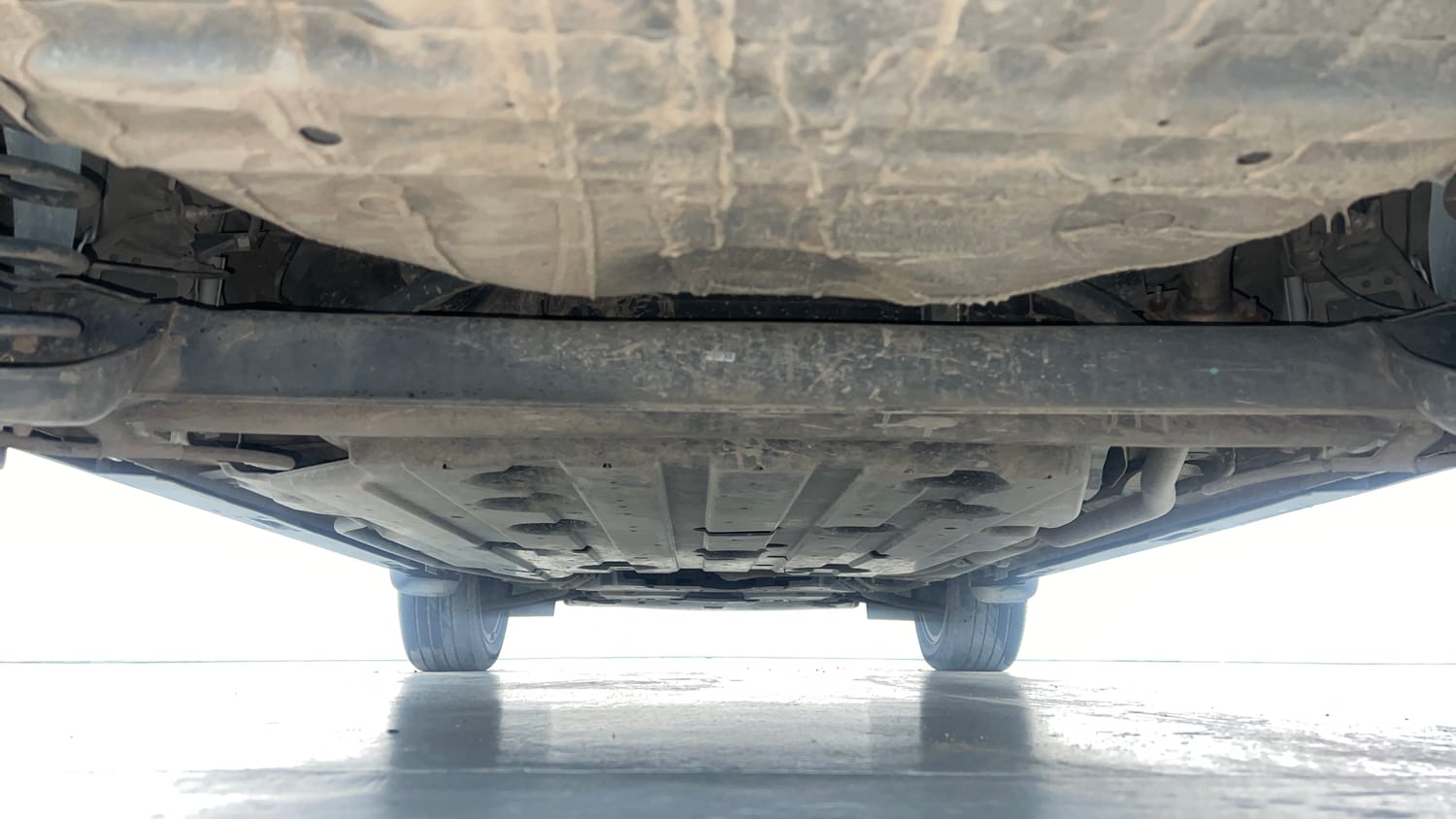 Used 2023 Honda Elevate ZX CVT Petrol Automatic extra REAR UNDERBODY VIEW (TAKEN FROM REAR)