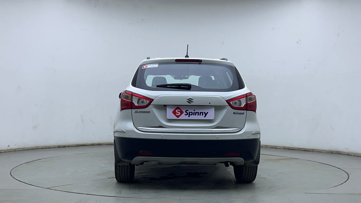 Used 2021 Maruti Suzuki S-Cross Zeta AT Petrol Automatic exterior BACK VIEW