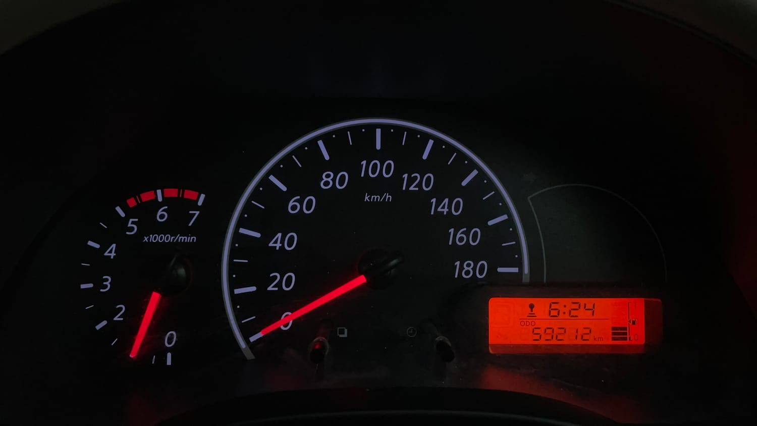 Used 2016 Nissan Micra Active XV Safety Pack Petrol Manual interior CLUSTERMETER VIEW