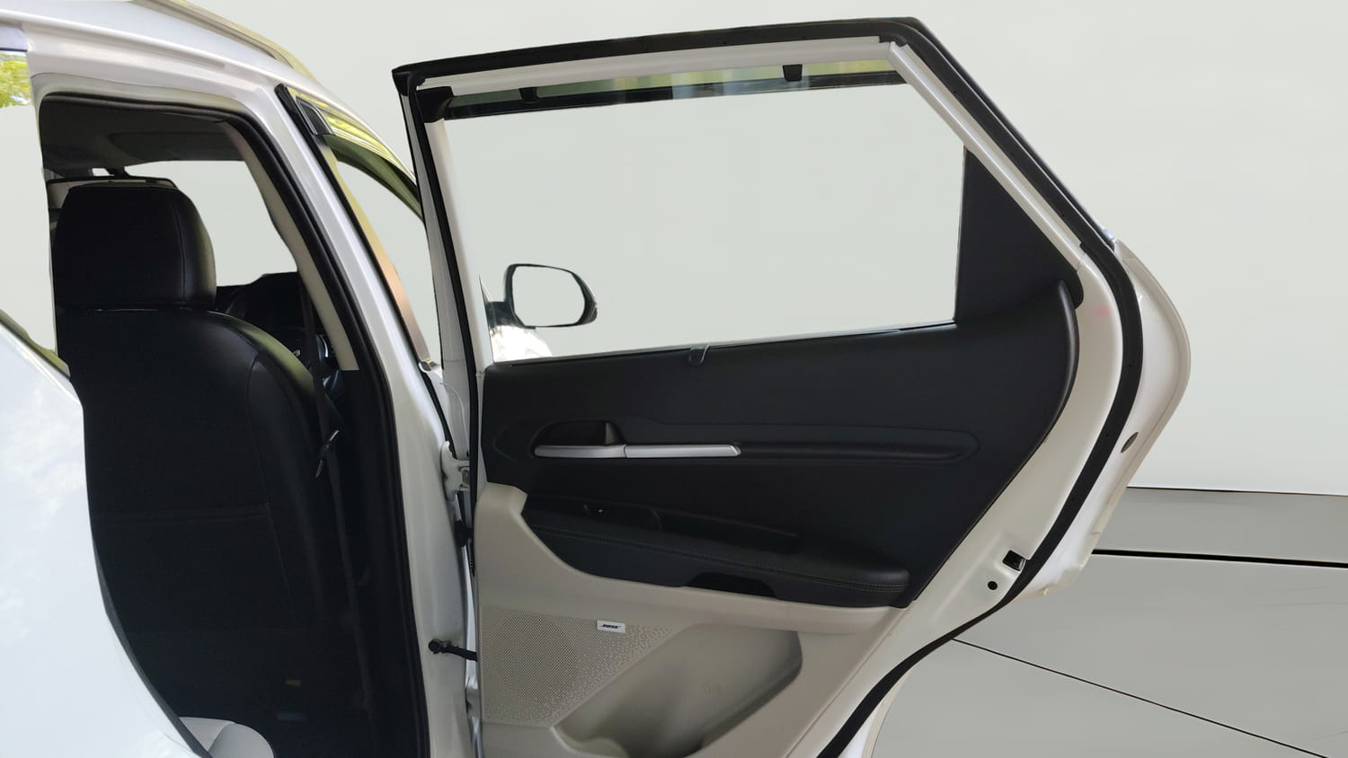 Used 2021 Kia Sonet HTX Plus 1.0 iMT Petrol Manual interior RIGHT REAR DOOR OPEN VIEW
