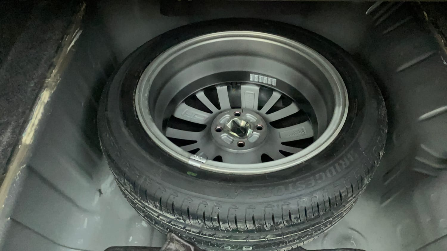 Used 2021 Honda City ZX Diesel Diesel Manual tyres SPARE TYRE VIEW