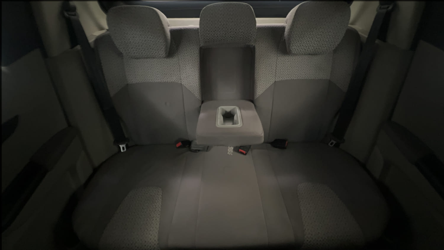 Used 2016 Mahindra KUV100 K6 6 STR Petrol Manual interior REAR SEAT CONDITION VIEW