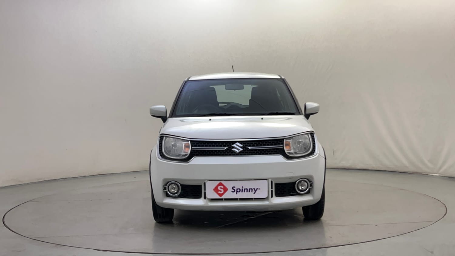 Used 2018 Maruti Suzuki Ignis [2017-2020] Zeta AMT Petrol Dual Tone Petrol Automatic exterior FRONT VIEW