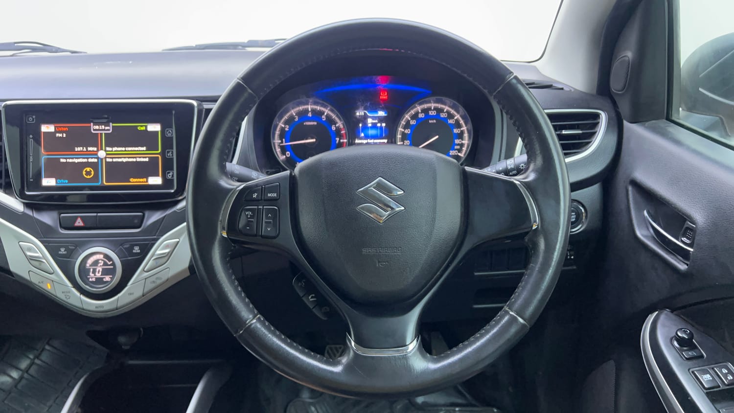 Used 2018 Maruti Suzuki Baleno Alpha 1.2 Petrol Manual interior STEERING VIEW