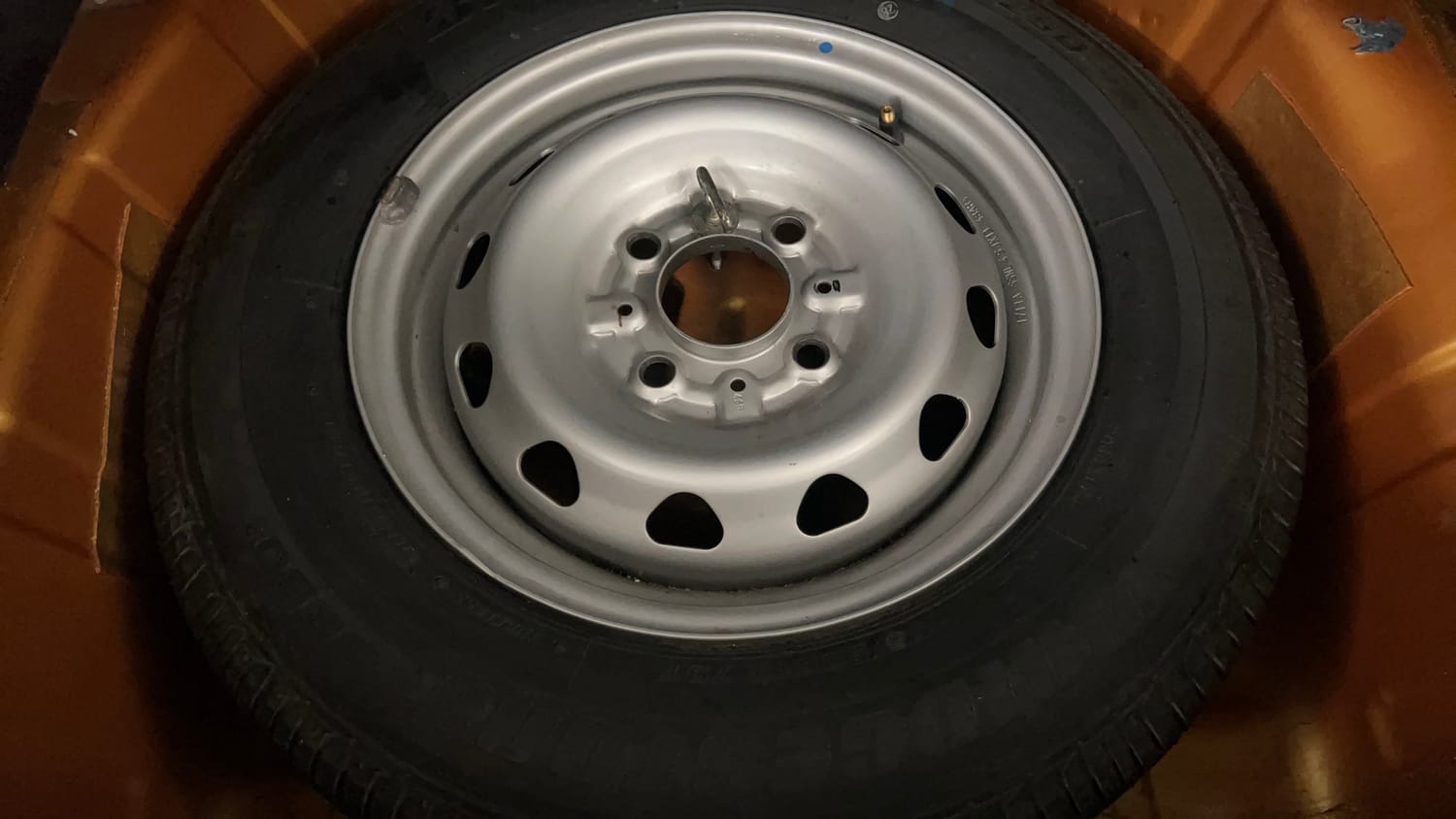 Used 2018 Tata Tiago Revotron XZ Petrol Manual tyres SPARE TYRE VIEW