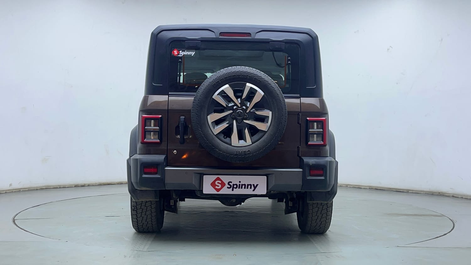 Used 2024 Mahindra Thar Roxx AX7 L Diesel AT 2WD Diesel Automatic exterior BACK VIEW
