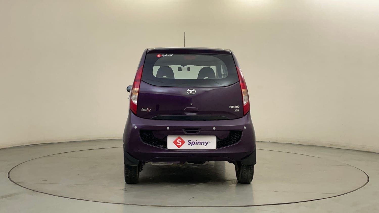 Used 2015 Tata Nano Twist XTA Petrol Automatic exterior BACK VIEW