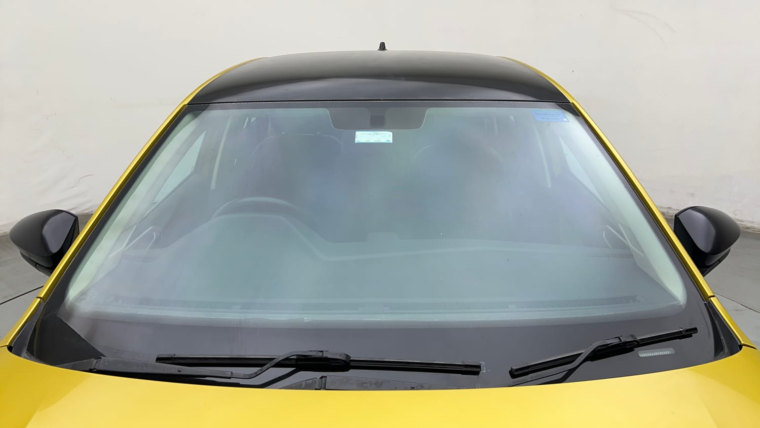 Used 2023 Volkswagen Virtus Highline 1.0 TSI AT Petrol Automatic exterior FRONT WINDSHIELD VIEW