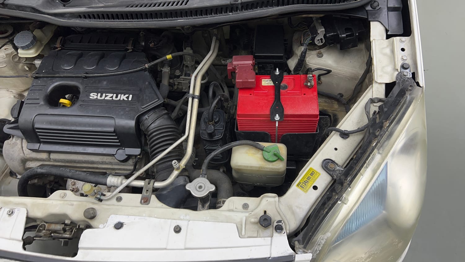Used 2013 Maruti Suzuki Wagon R LXI Petrol Manual engine ENGINE LEFT SIDE VIEW