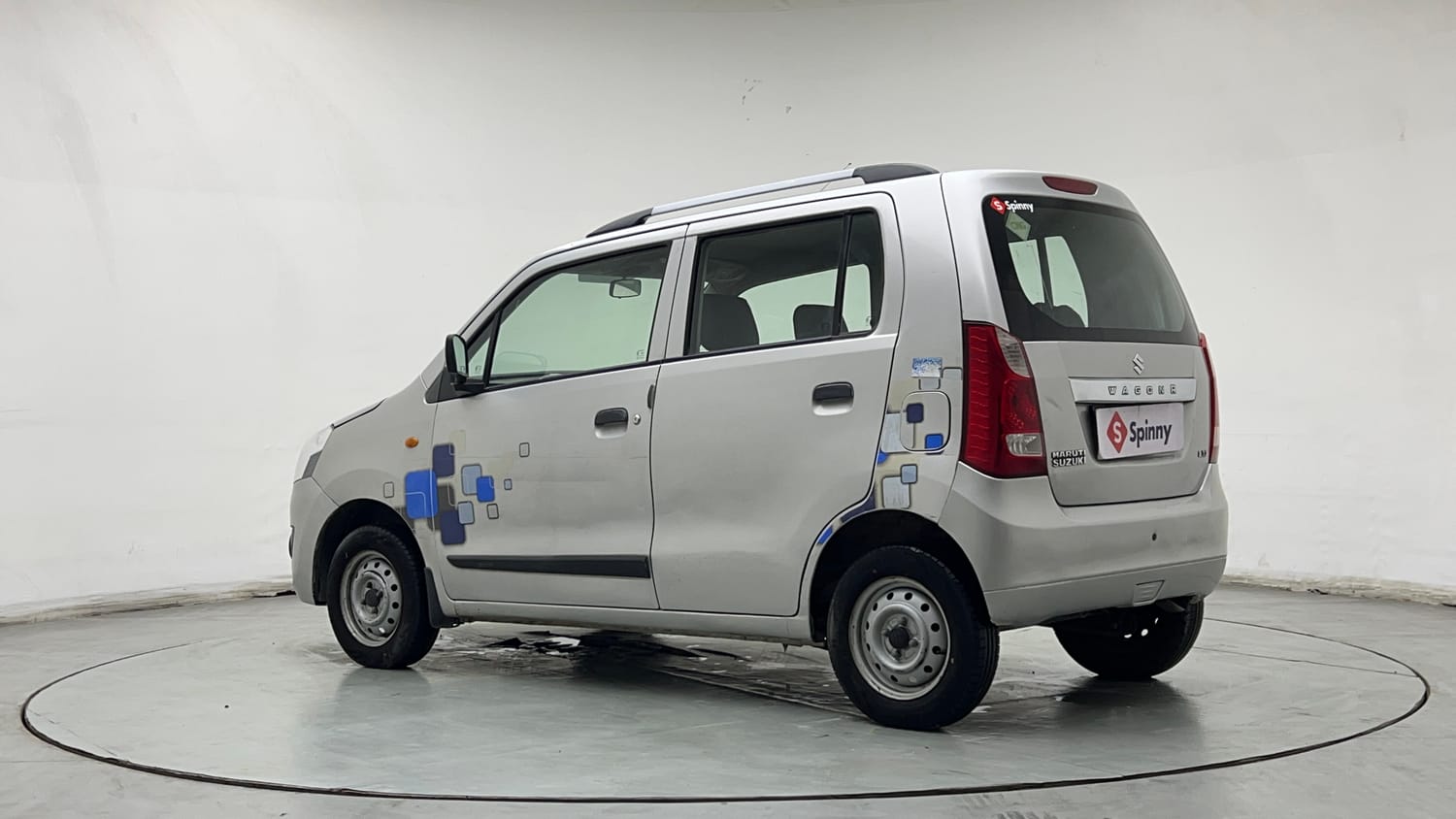 Used 2013 Maruti Suzuki Wagon R LXI CNG Cng Manual exterior LEFT REAR CORNER VIEW