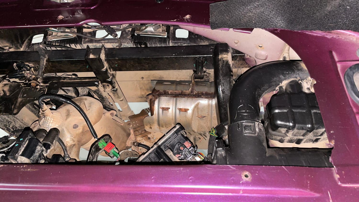 Used 2015 Tata Nano Twist XTA Petrol Automatic engine ENGINE LEFT SIDE VIEW