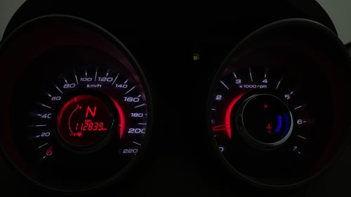 Used 2015 Mahindra XUV500 W6 Diesel Manual interior CLUSTERMETER VIEW