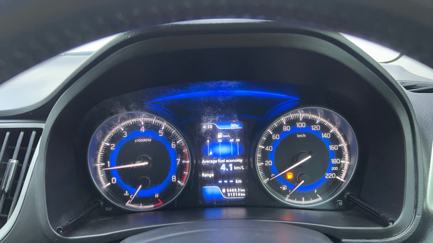 Used 2018 Maruti Suzuki Baleno Alpha 1.2 Petrol Manual interior CLUSTERMETER VIEW