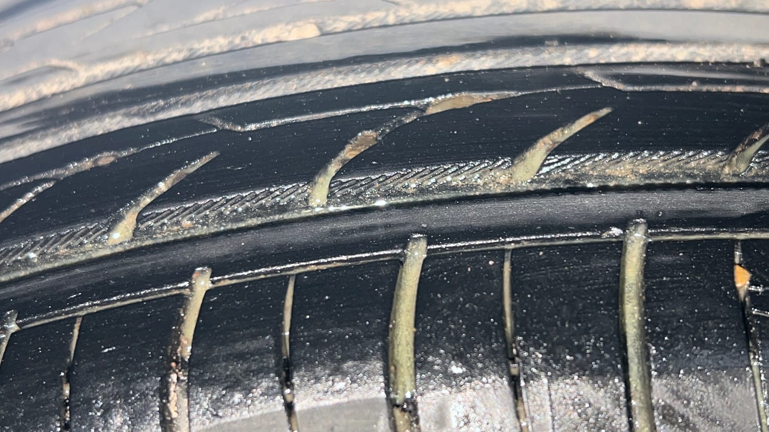 Used 2018 Hyundai Grand i10 Sportz 1.2 Kappa VTVT Petrol Manual tyres LEFT REAR TYRE TREAD VIEW