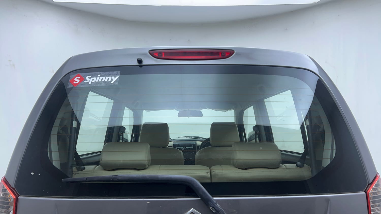 Used 2017 Maruti Suzuki Wagon R 1.0 VXI AMT Petrol Automatic exterior BACK WINDSHIELD VIEW
