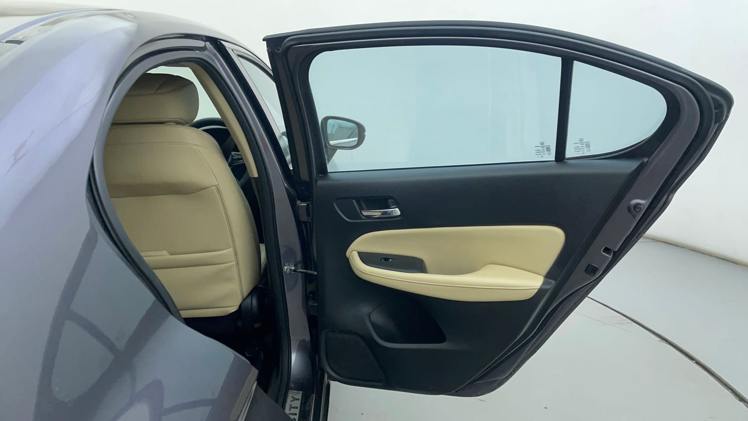Used 2021 Honda City ZX Diesel Diesel Manual interior RIGHT REAR DOOR OPEN VIEW