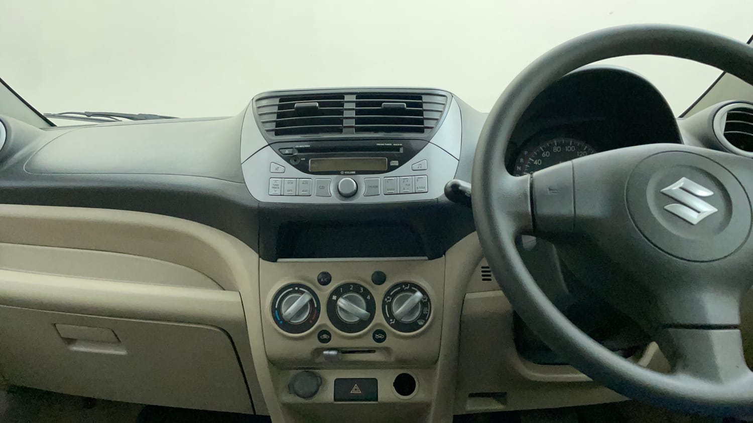 Used 2012 Maruti Suzuki A-Star Vxi (ABS) AT Petrol Automatic interior MUSIC SYSTEM & AC CONTROL VIEW