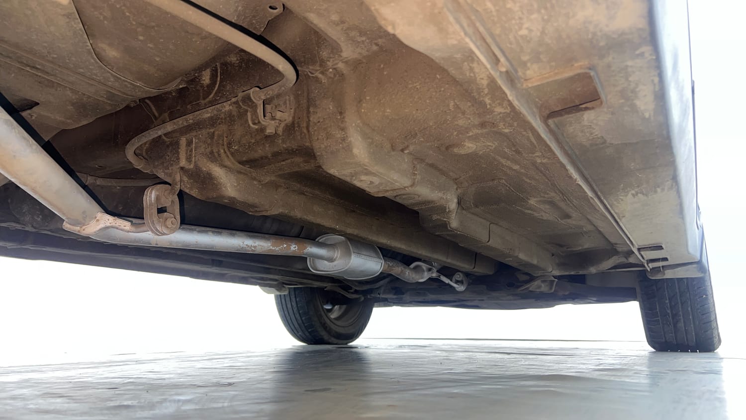 Used 2019 Hyundai Creta SX 1.6 AT Petrol Petrol Automatic extra REAR RIGHT UNDERBODY VIEW