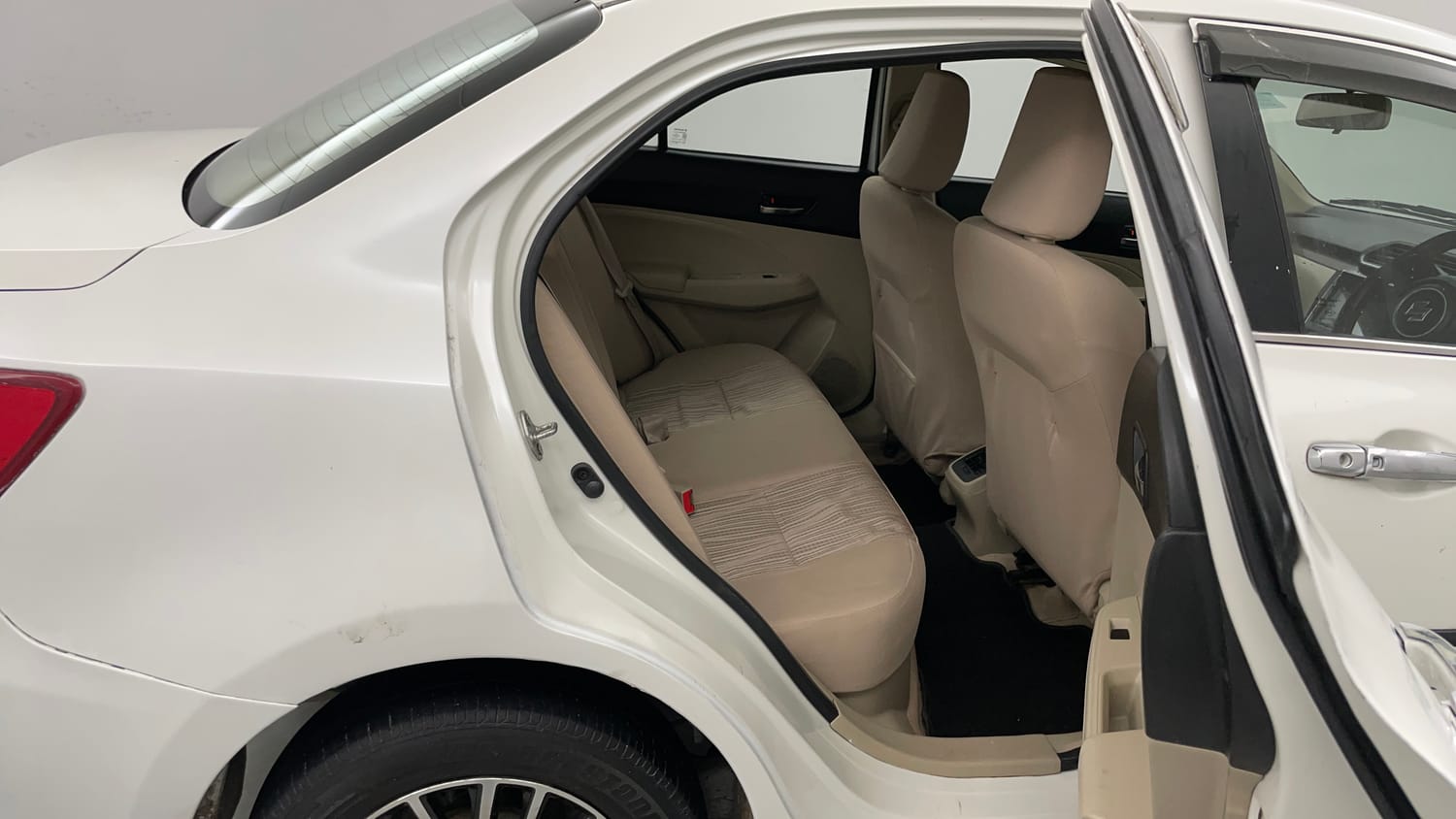 Used 2017 Maruti Suzuki Dzire ZDi Plus AMT Diesel Automatic interior RIGHT SIDE REAR DOOR CABIN VIEW
