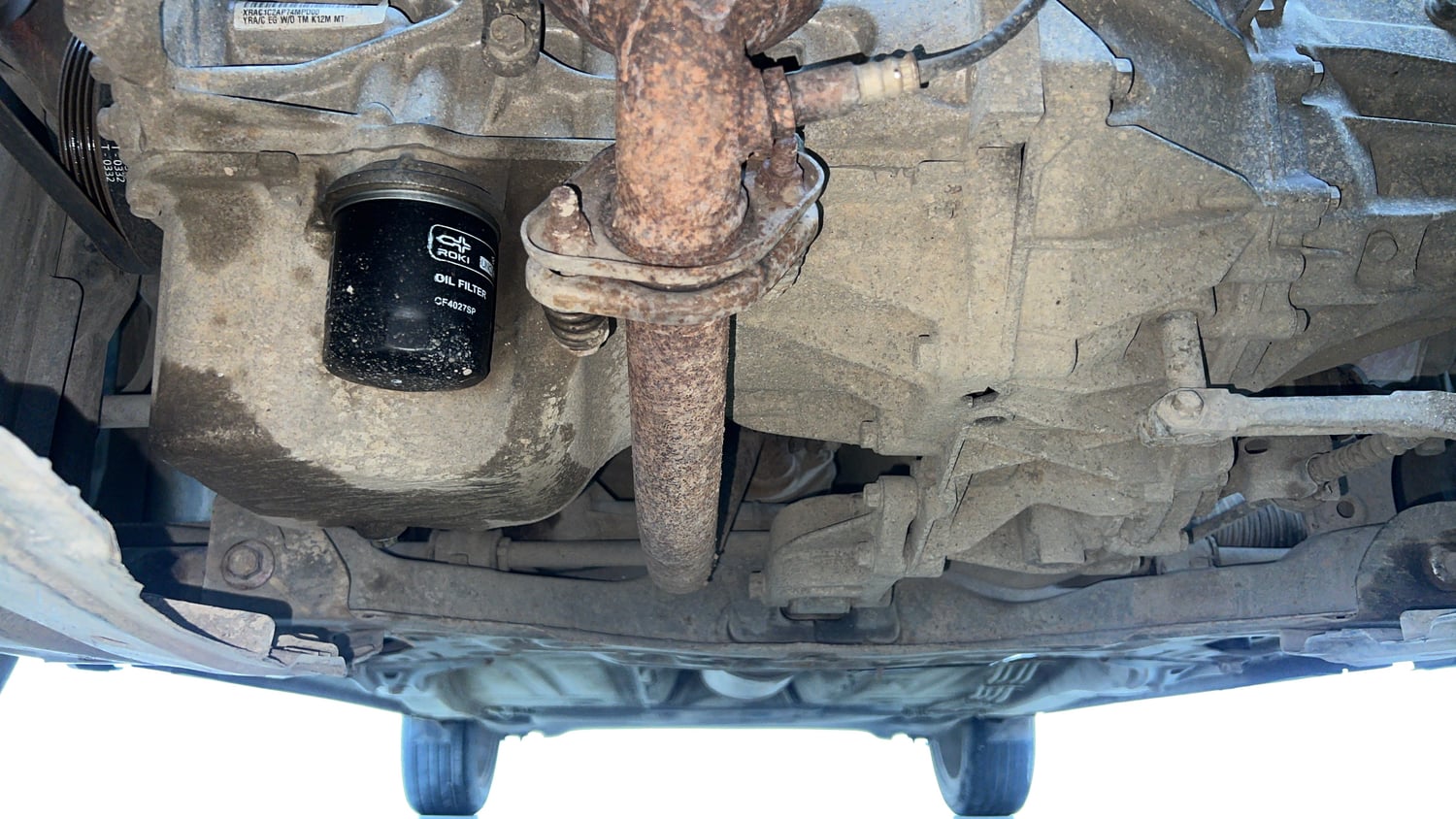 Used 2018 Maruti Suzuki Baleno Alpha 1.2 Petrol Manual extra FRONT LEFT UNDERBODY VIEW