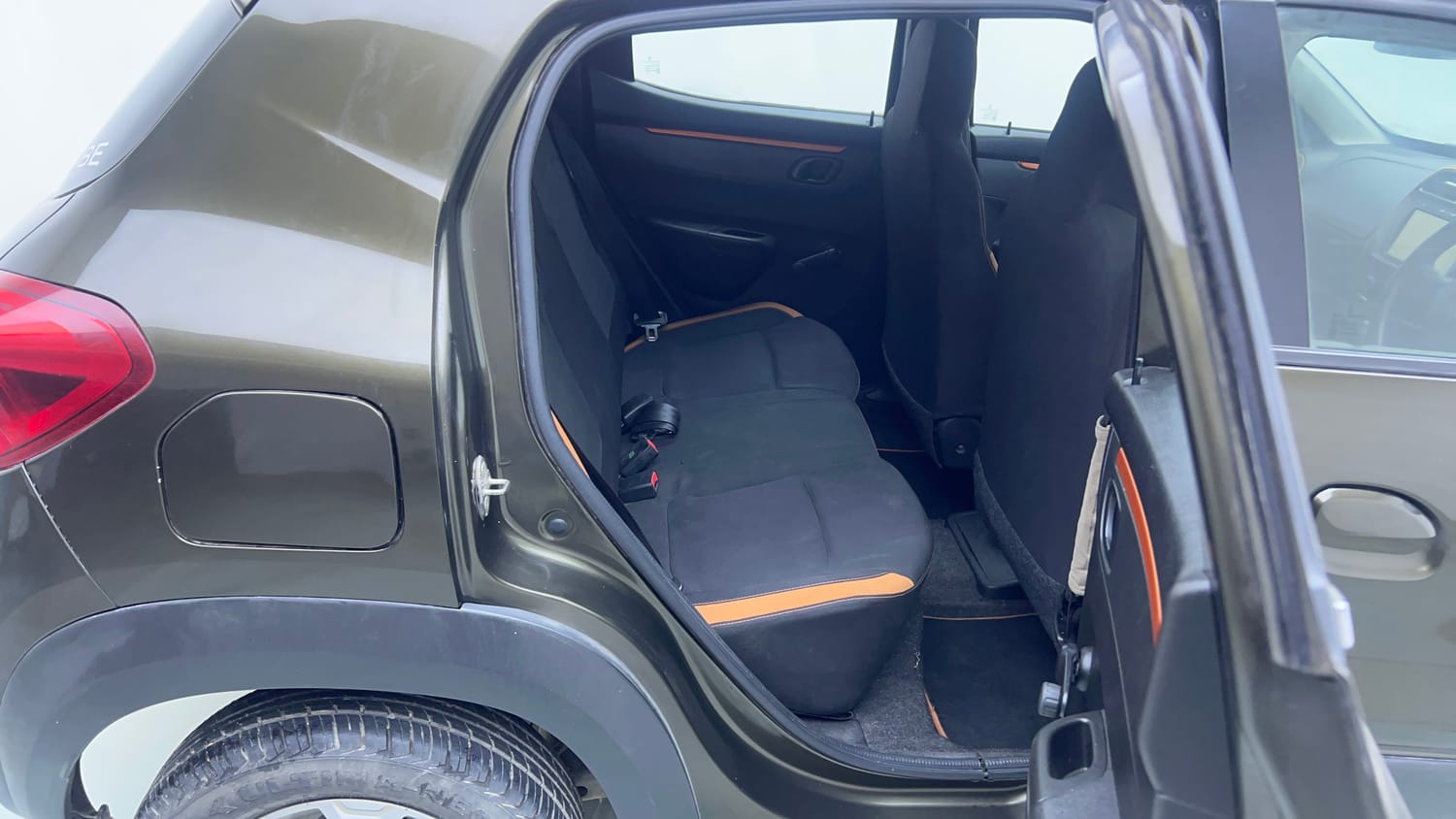 Used 2018 Renault Kwid CLIMBER 1.0 Petrol Manual interior RIGHT SIDE REAR DOOR CABIN VIEW