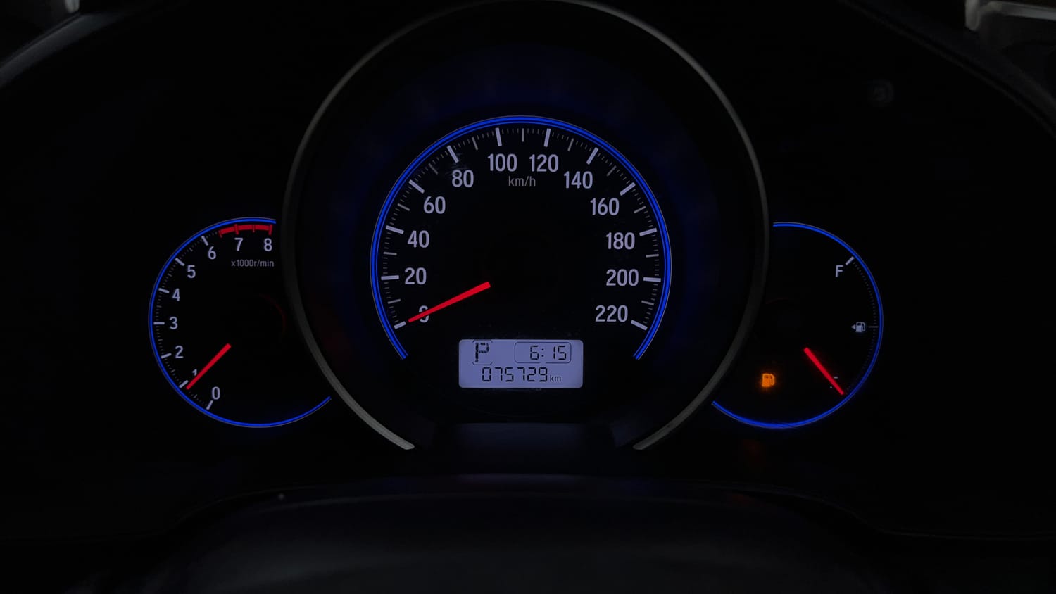 Used 2016 Honda Jazz S AT Petrol Automatic interior CLUSTERMETER VIEW