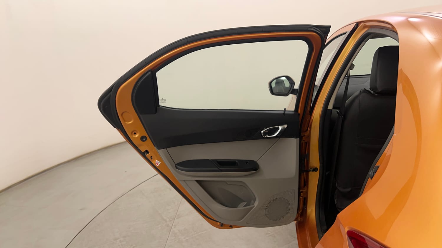 Used 2018 Tata Tiago Revotron XZ Petrol Manual interior LEFT REAR DOOR OPEN VIEW