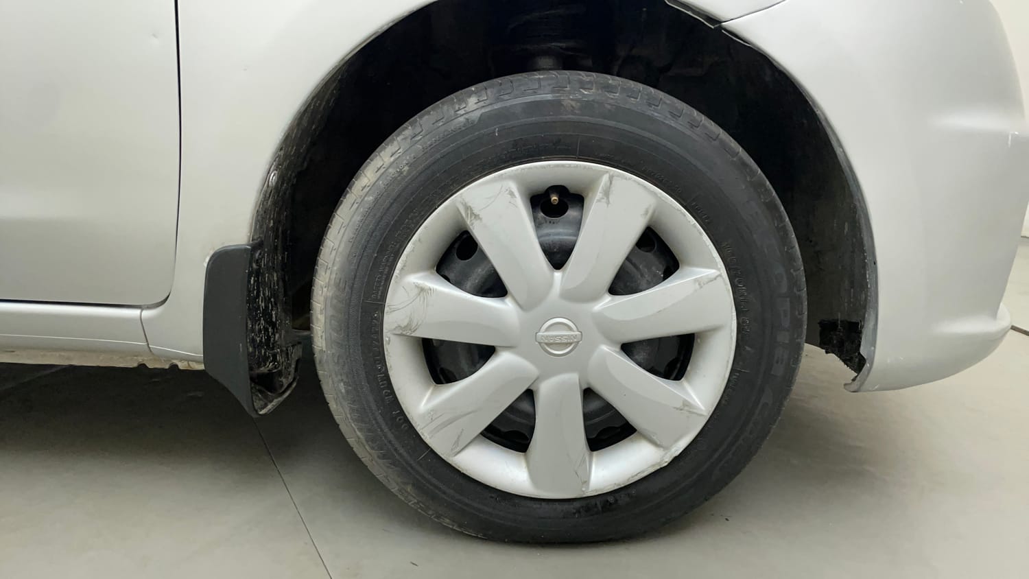Used 2016 Nissan Micra Active XV Safety Pack Petrol Manual tyres RIGHT FRONT TYRE RIM VIEW