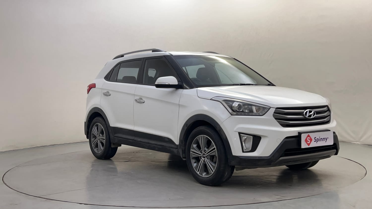 Used 2016 Hyundai Creta 1.6 SX Plus AT Petrol Petrol Automatic exterior RIGHT FRONT CORNER VIEW
