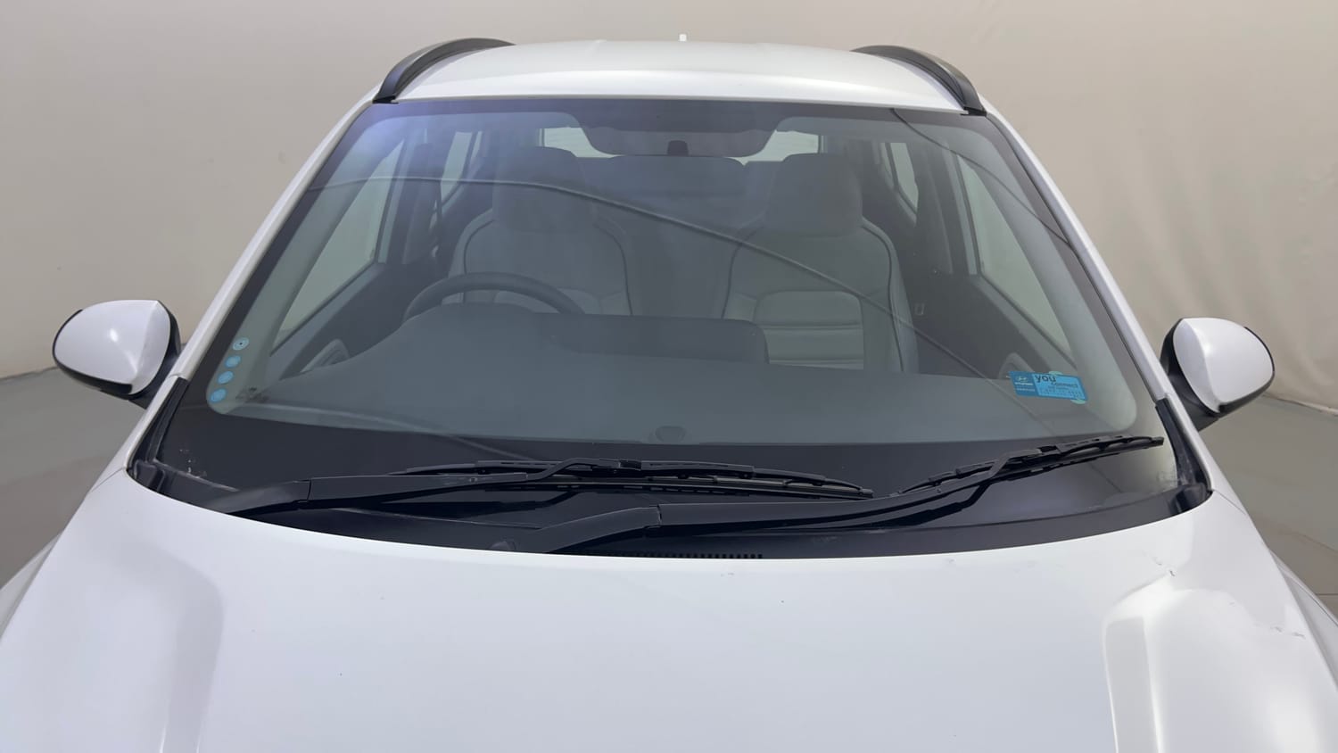 Used 2023 Hyundai Grand i10 Nios Sportz 1.2 Kappa VTVT Petrol Manual exterior FRONT WINDSHIELD VIEW