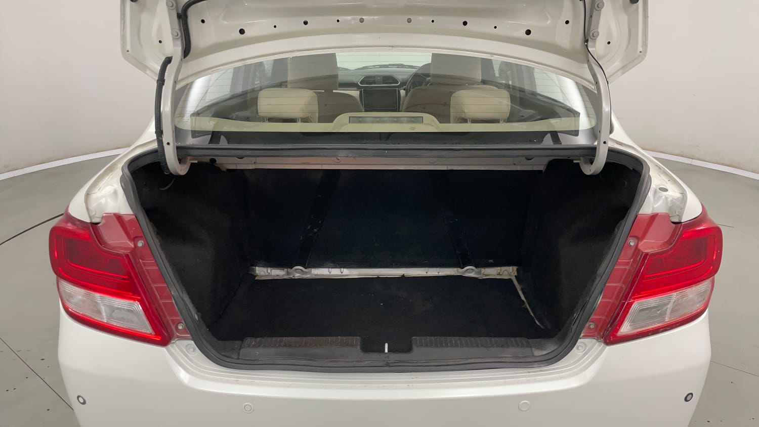 Used 2017 Maruti Suzuki Dzire ZDi Plus AMT Diesel Automatic interior DICKY INSIDE VIEW