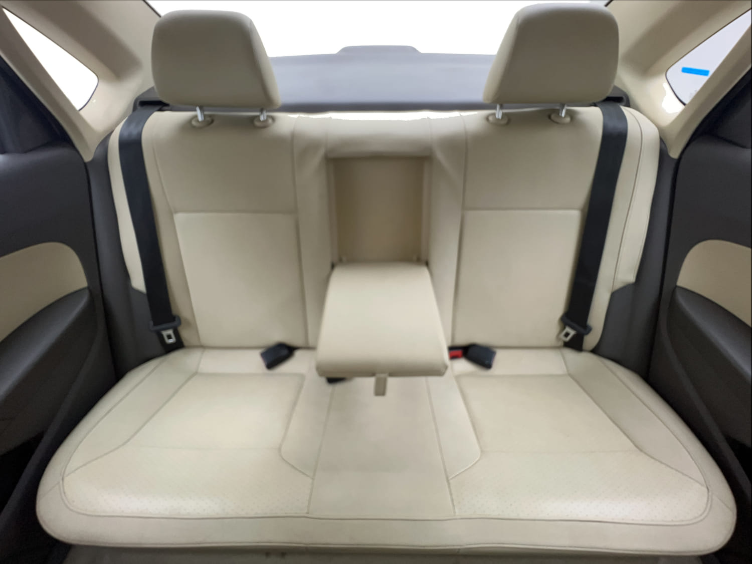 Used 2013 Volkswagen Vento Highline Petrol Petrol Manual interior REAR SEAT CONDITION VIEW