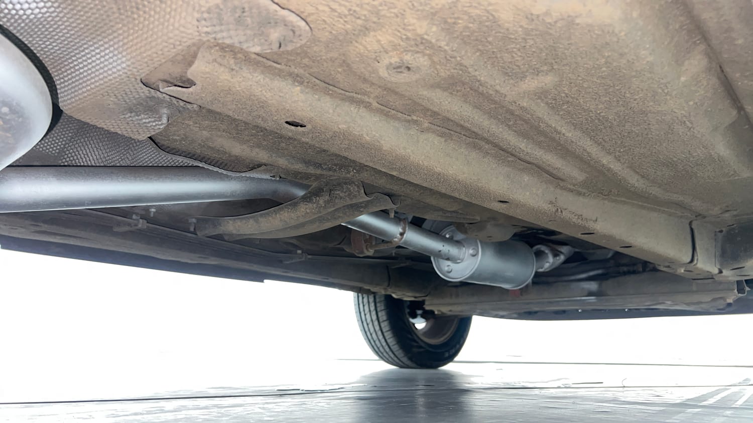 Used 2016 Ford EcoSport Titanium 1.5L Ti-VCT AT Petrol Automatic extra REAR RIGHT UNDERBODY VIEW