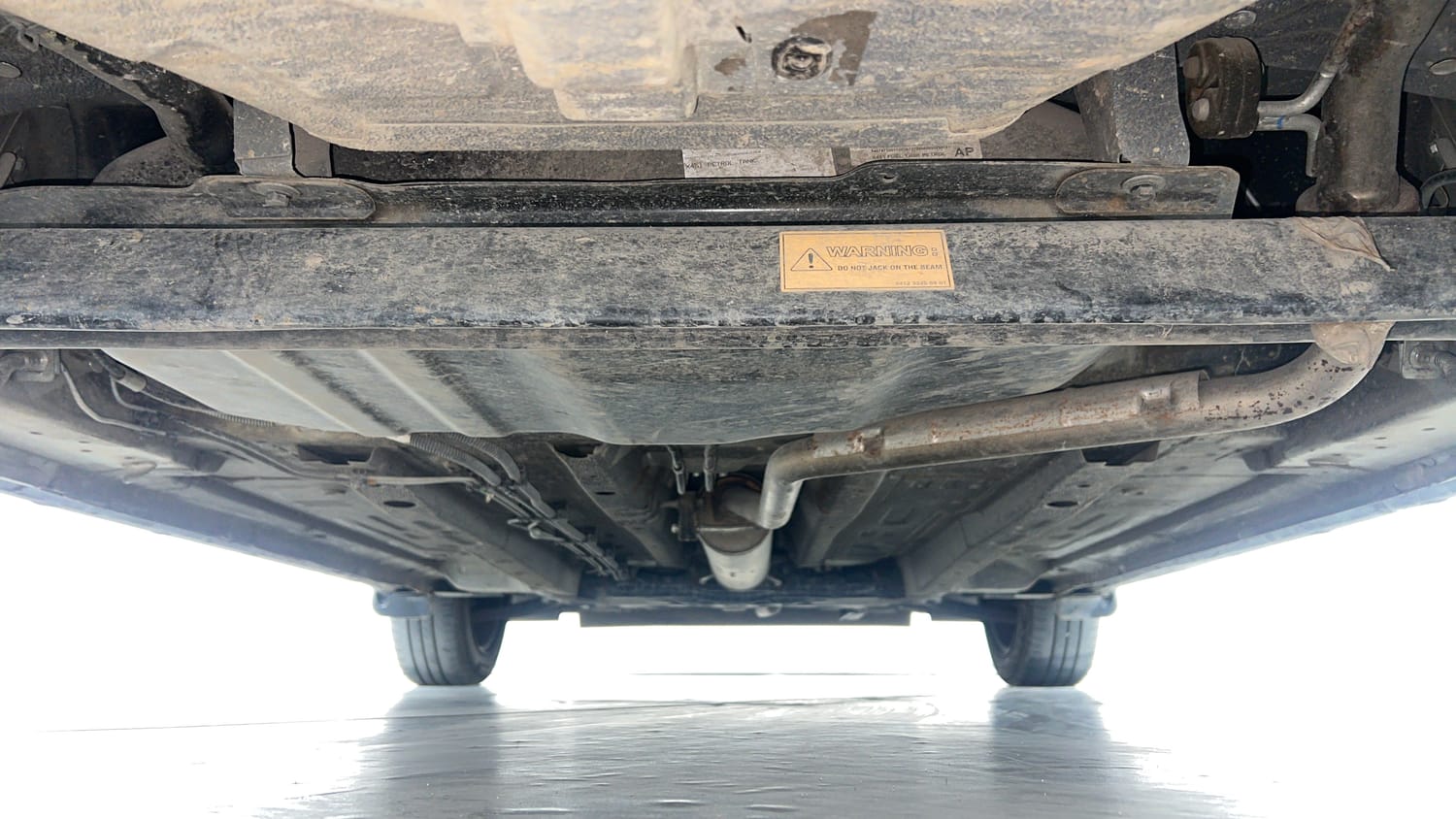 Used 2025 Tata Altroz Creative Petrol 5AMT Petrol Automatic extra REAR UNDERBODY VIEW (TAKEN FROM REAR)