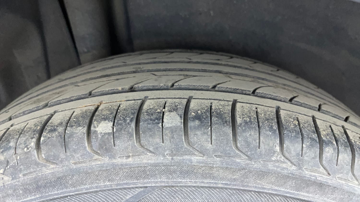 Used 2019 Maruti Suzuki S-Cross Zeta 1.3 Diesel Manual tyres RIGHT REAR TYRE TREAD VIEW