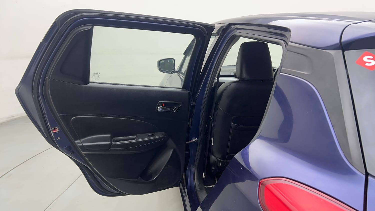 Used 2019 Maruti Suzuki Swift ZXi Plus AMT Petrol Automatic interior LEFT REAR DOOR OPEN VIEW
