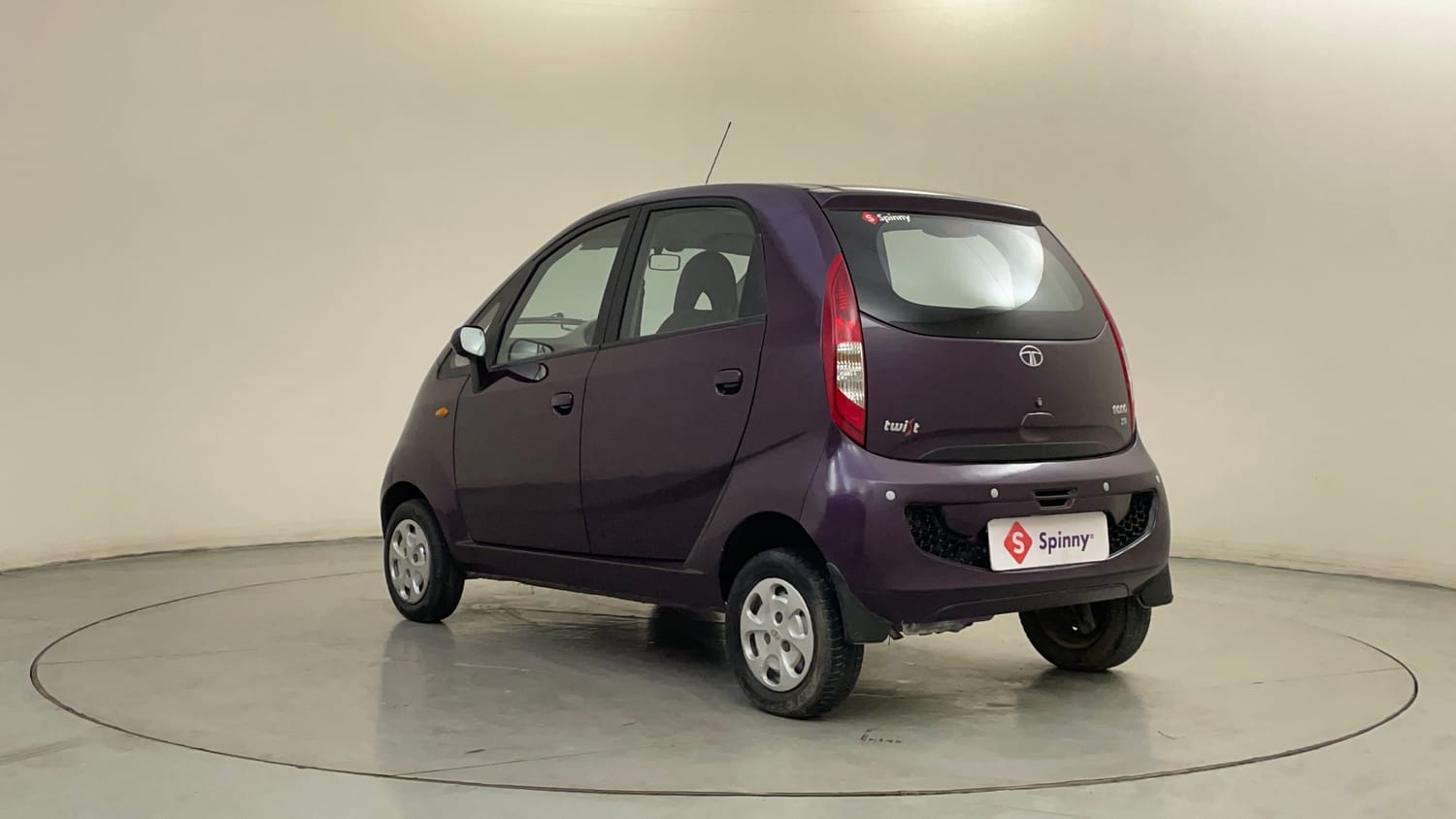 Used 2015 Tata Nano Twist XTA Petrol Automatic exterior LEFT REAR CORNER VIEW