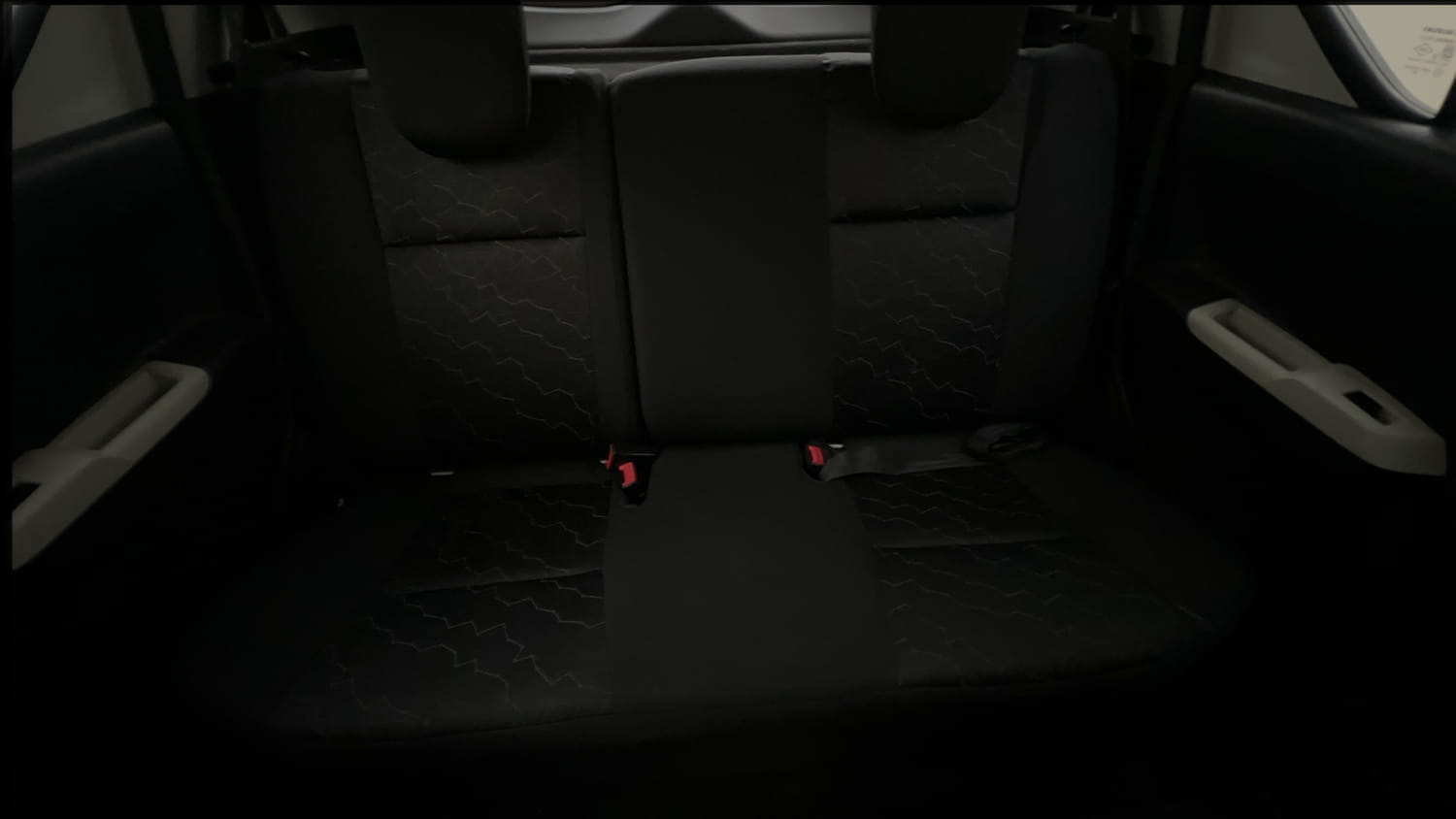 Used 2018 Maruti Suzuki Ignis [2017-2020] Zeta AMT Petrol Dual Tone Petrol Automatic interior REAR SEAT CONDITION VIEW