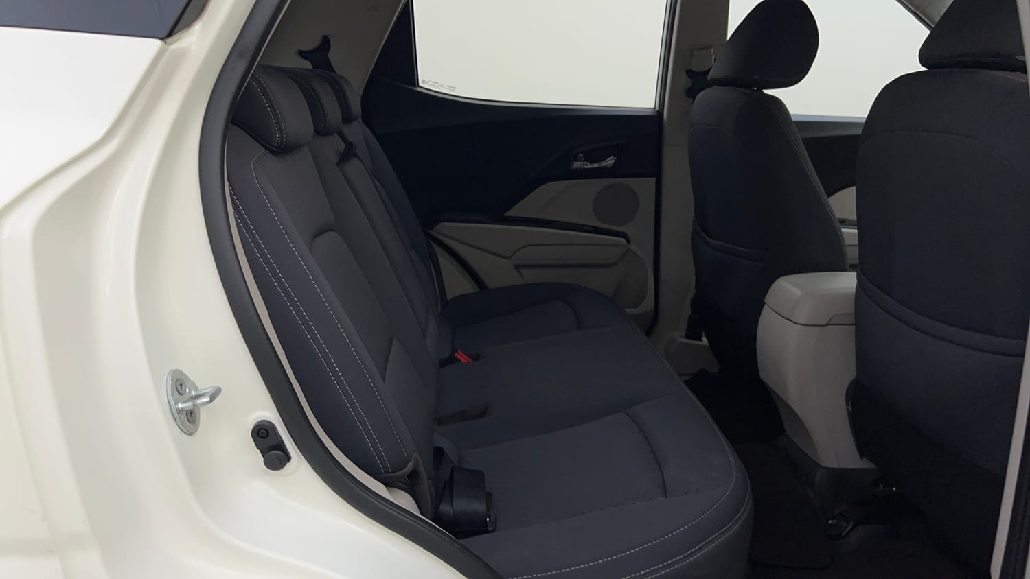 Used 2021 Mahindra XUV 300 W8 1.2 Petrol Petrol Manual interior RIGHT SIDE REAR DOOR CABIN VIEW