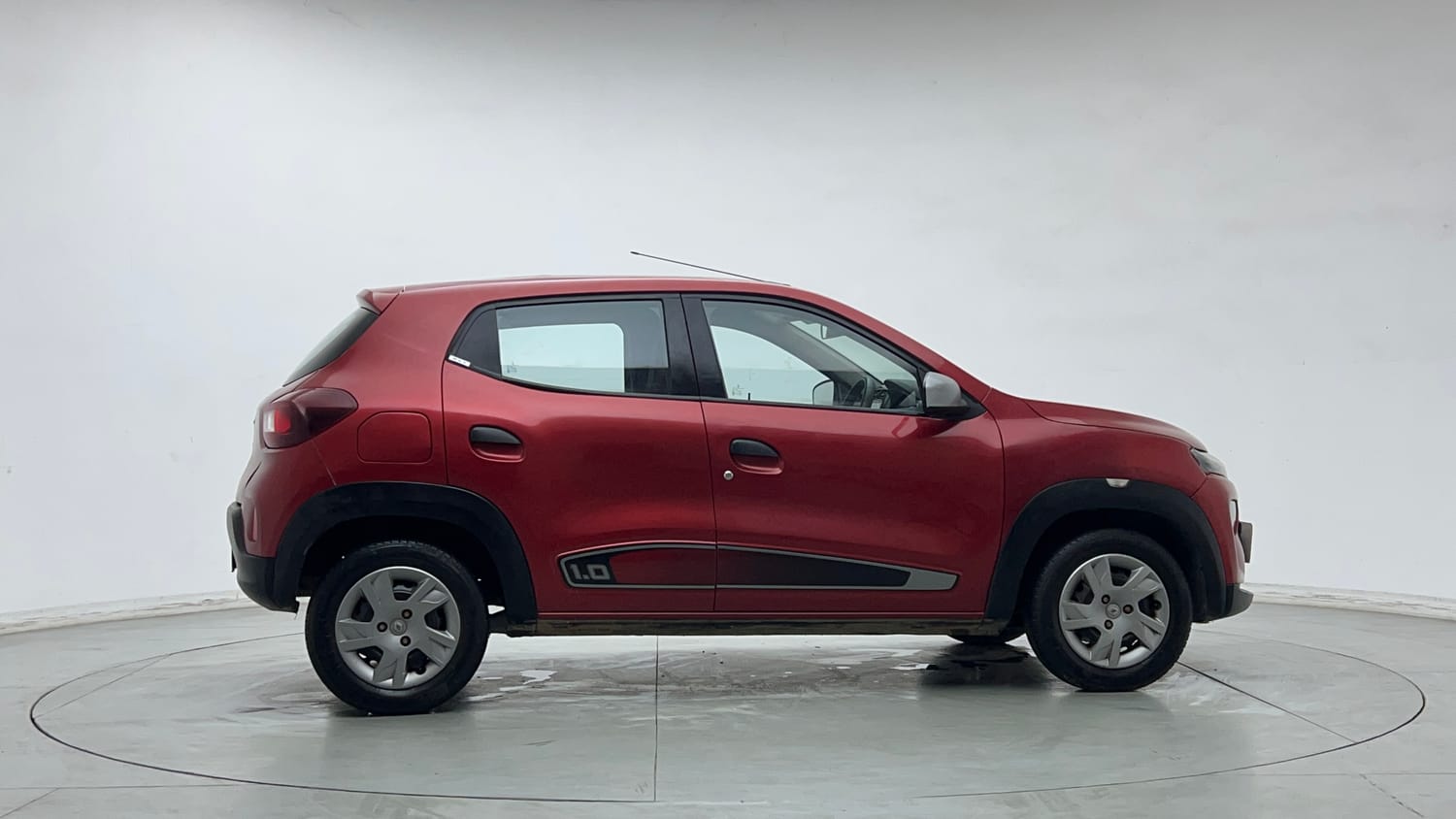 Used 2021 Renault Kwid RXT 1.0 Opt Petrol Manual exterior RIGHT SIDE VIEW
