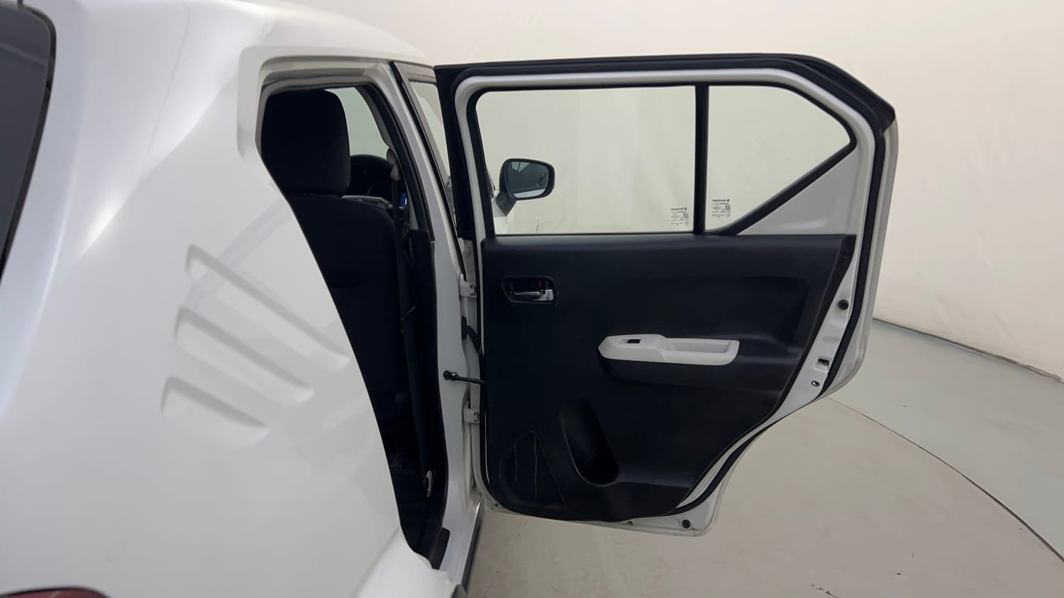 Used 2018 Maruti Suzuki Ignis [2017-2020] Zeta AMT Petrol Dual Tone Petrol Automatic interior RIGHT REAR DOOR OPEN VIEW