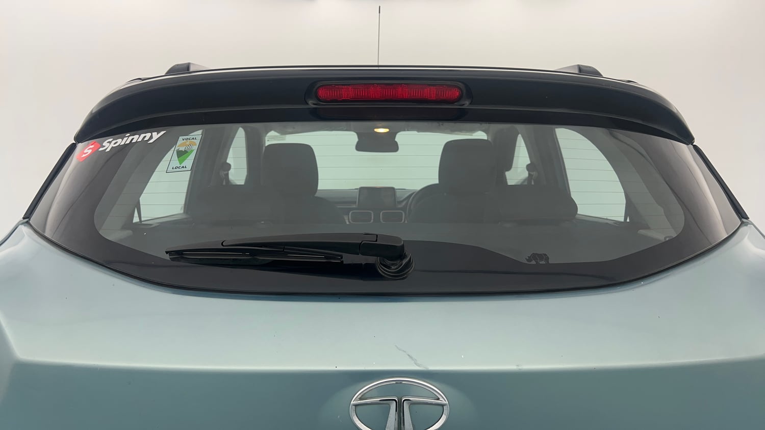Used 2022 Tata Punch Creative Dual Tone Petrol Manual exterior BACK WINDSHIELD VIEW