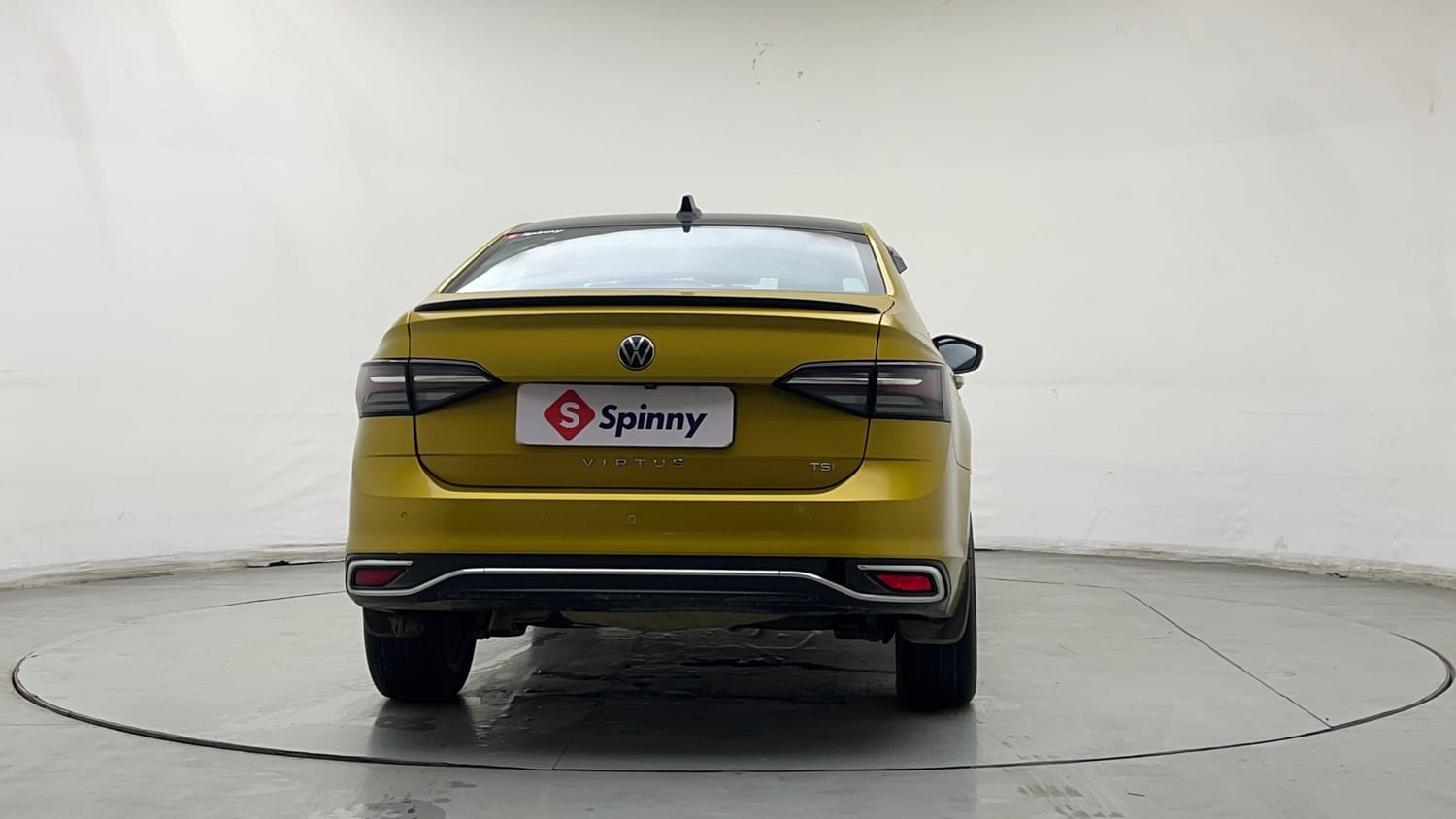 Used 2023 Volkswagen Virtus Highline 1.0 TSI AT Petrol Automatic exterior BACK VIEW