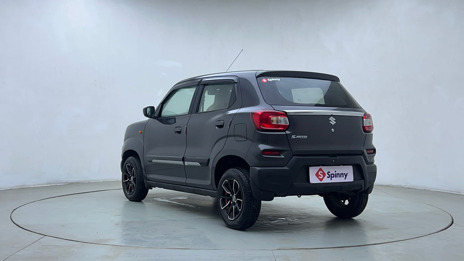 Used 2026 Maruti Suzuki S-Presso VXi Plus (O) AMT Petrol Automatic exterior LEFT REAR CORNER VIEW