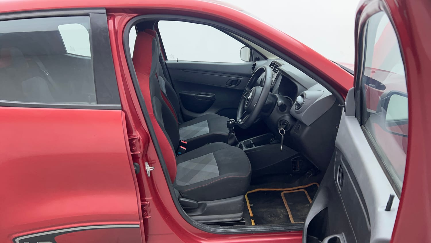Used 2021 Renault Kwid RXT 1.0 Opt Petrol Manual interior RIGHT SIDE FRONT DOOR CABIN VIEW