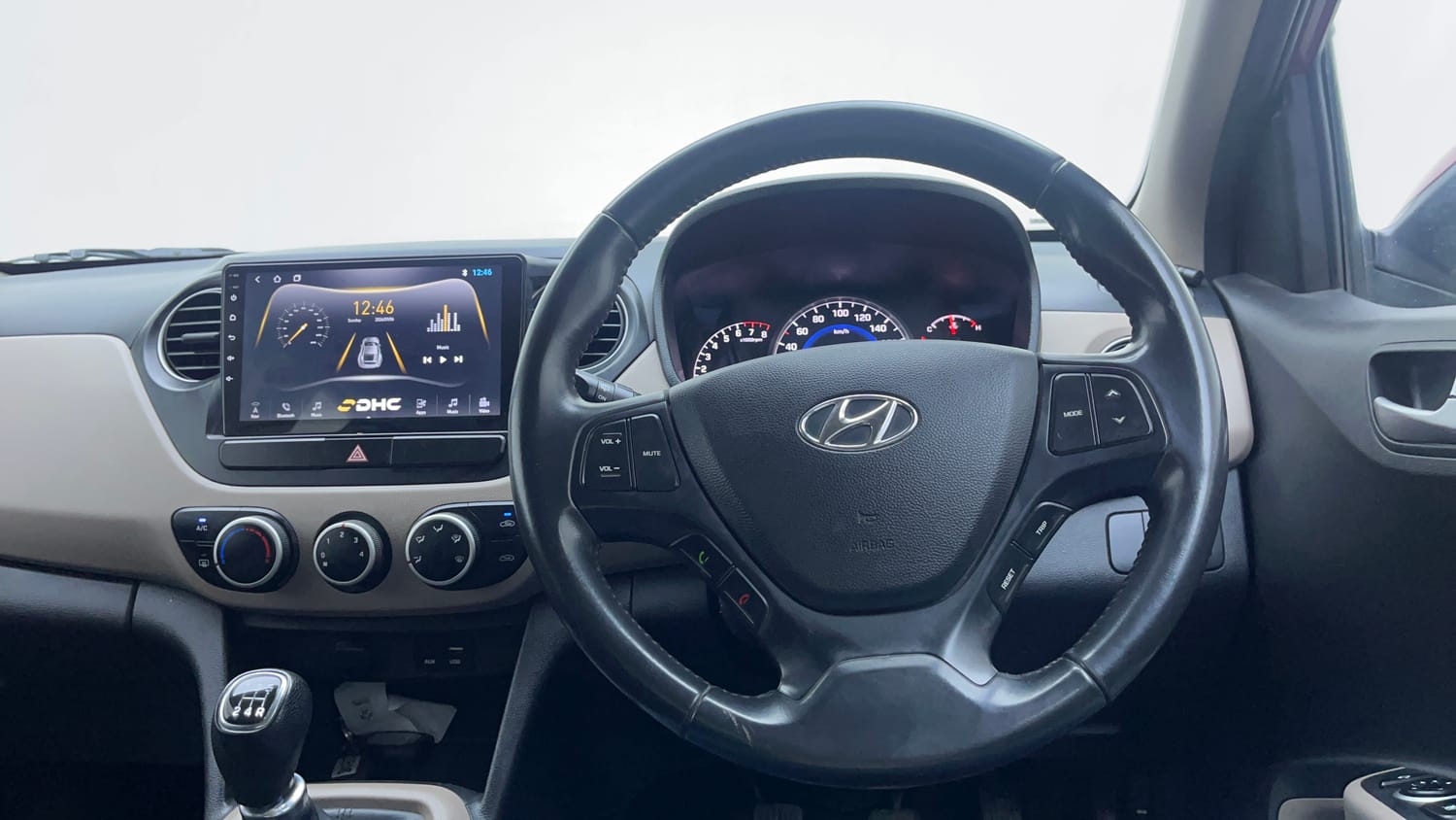 Used 2016 Hyundai Grand i10 Asta 1.2 Kappa VTVT Petrol Manual interior STEERING VIEW