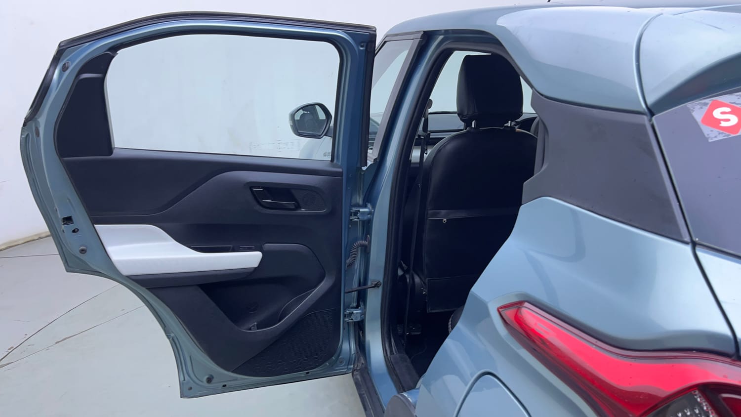 Used 2022 Tata Punch Accomplished MT Petrol Manual interior LEFT REAR DOOR OPEN VIEW